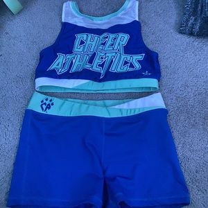 Adult medium cheer athletics practice wear-runs small
